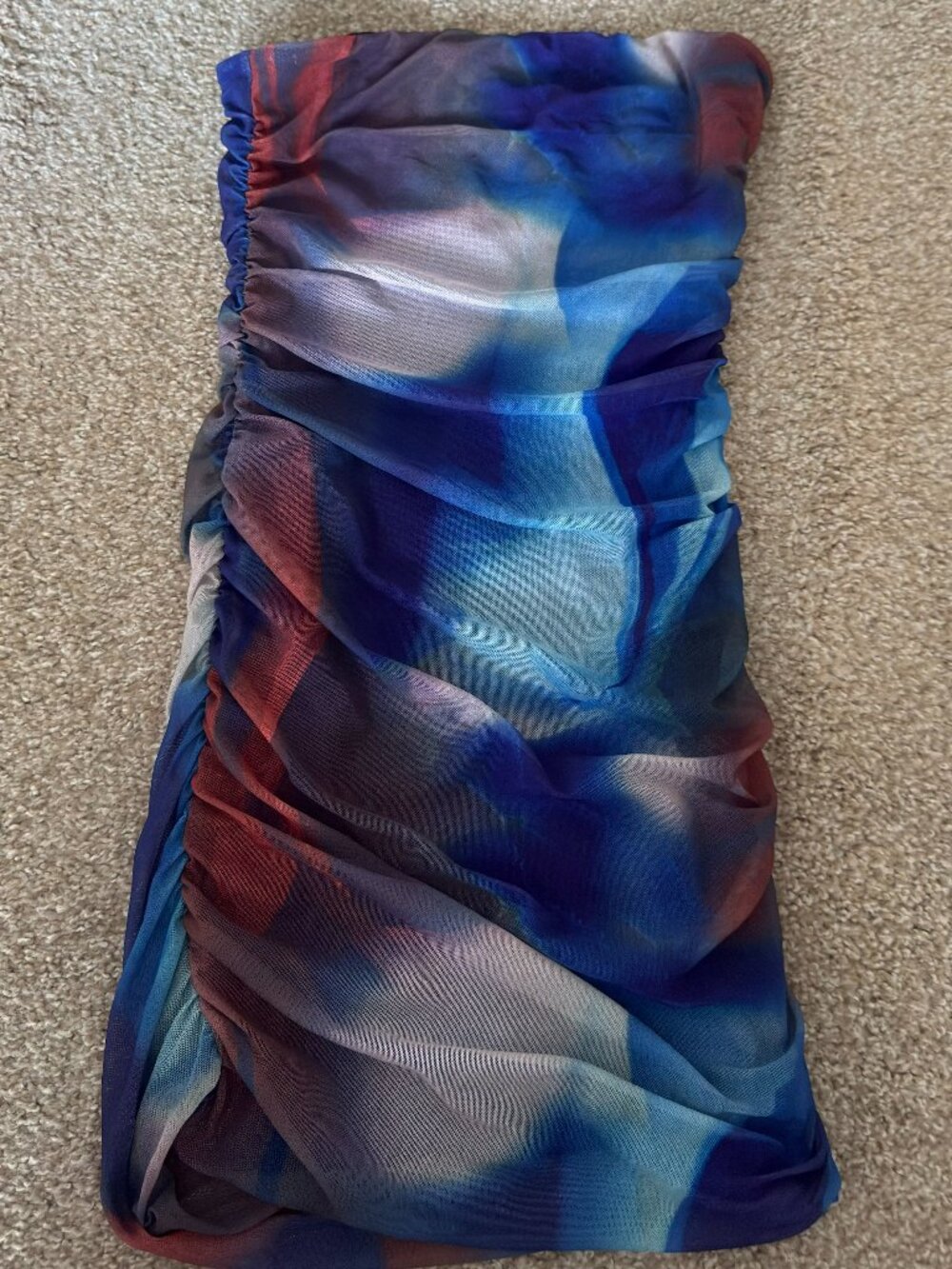 Princess Polly Micah Mini Dress Blue Multi